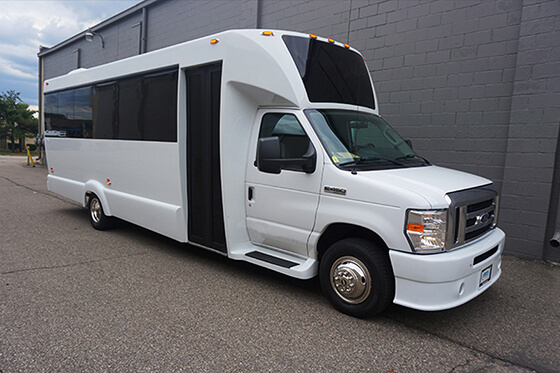 party bus interior