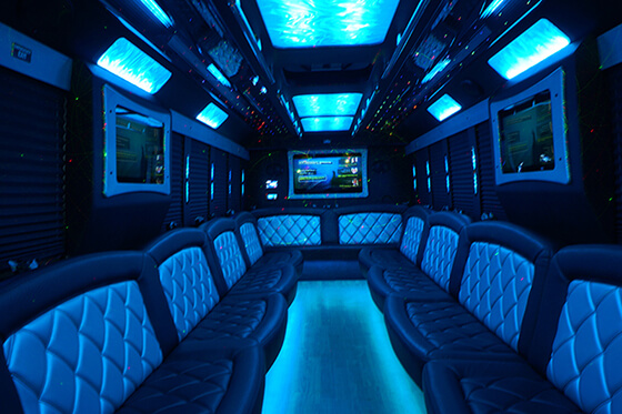 luxury party bus